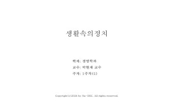 생활속의정치